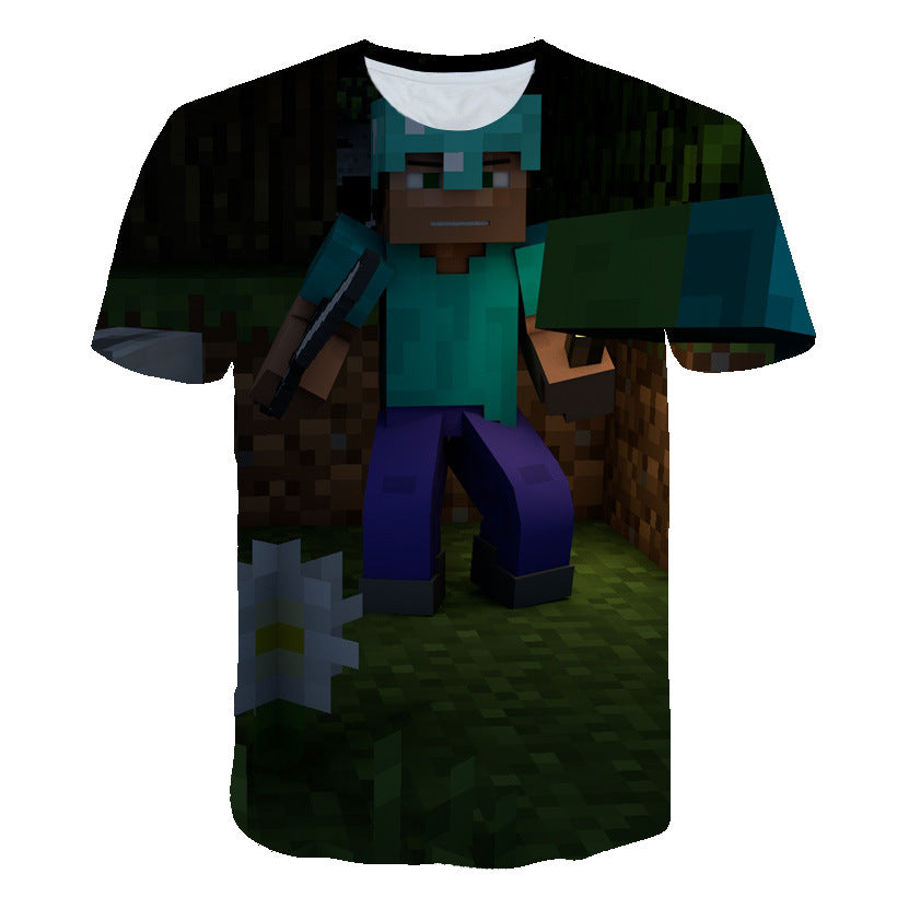 3d Printed Minecraft T Shirt Unixed T-shirt