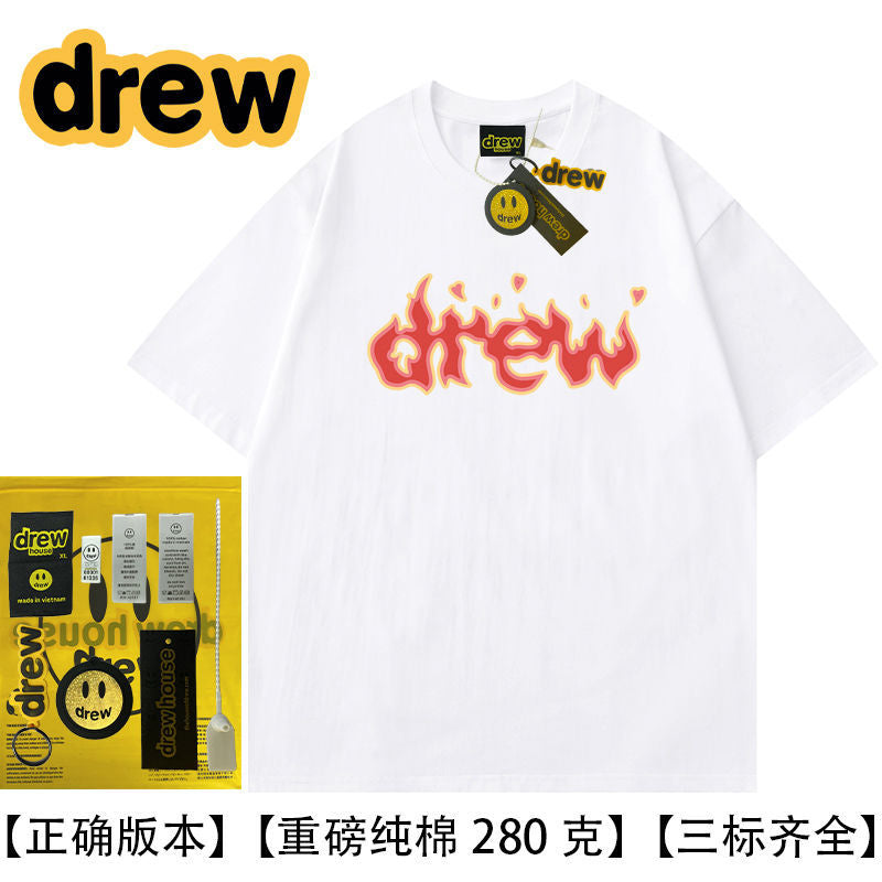 Drew Hussry Smiling Face Flame T-Shirt - product image 11