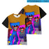 Poppy Playtime Short Sleeve T-shirt Bobby's Game Time 3d T Shirt