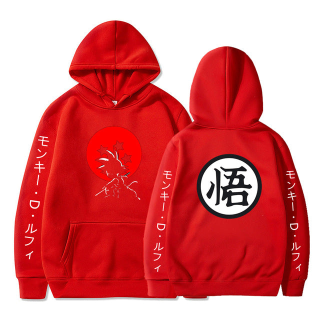 Dragon Ball  Z Hoodie Printed Sweater Anime Sweatshirt Pullover