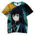 Kimetsu No Yaiba T Shirt Unisex 3d Printed Demon Slayer T-shirt