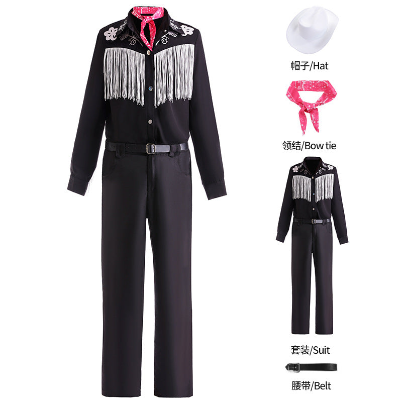 Barbie Cosplay Clothing Barbie Dress Ken Halloween Children Cosplay Clothes