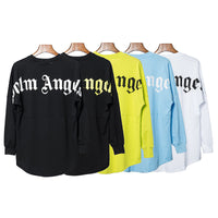 Palm Angels Letter Printing Long Sleeve Shirt