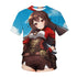 Genshin Impact T Shirt Sexy Printed Unisex T-shirt