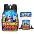 Sonic Schoolbag backpack lunch box pencil cases set