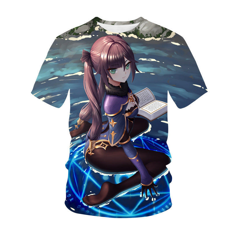 Genshin Impact T Shirt Sexy Printed Unisex T-shirt