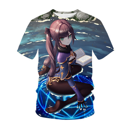 Genshin Impact T Shirt Sexy Printed Unisex T-shirt