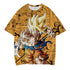 Dragon Ball T-shirt Unisex 3d Printed T Shirt