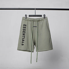 Essentials Letter Printing Unisex Shorts Fashionable Middle Pants - product image 29