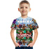 Roblox Character Printed Kis T Shirt Unisex Children's T-shirt