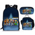 Roblox schoolbag lunch bag pencil case backpack set