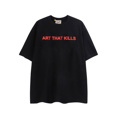 Gallery Dept Letter Slogan Printed T Shirt