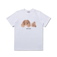 Palm Angels Broken Teddy Bear Printed  T-shirt