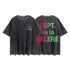 Gallery Dept  T Shirt Gradient Color Letter Print T-shirt