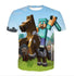 3d Printed Minecraft T Shirt Unixed T-shirt