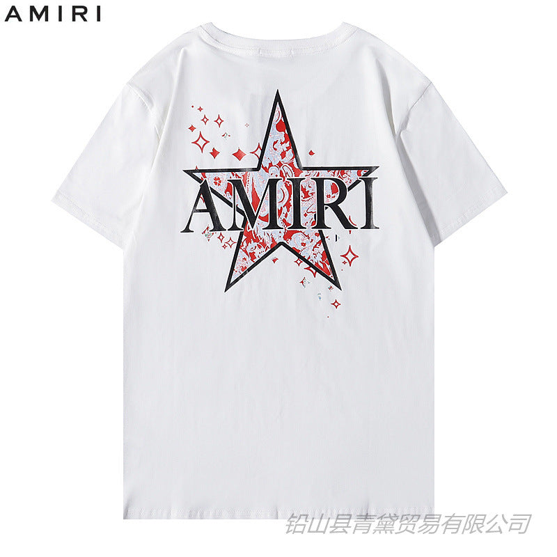 Amiri Teddy Bear 220g T Shirt Cotton Printed T-shirt