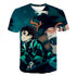 Kimetsu No Yaiba T-shirt Unisex 3d Printed Demon Slayer T Shirt