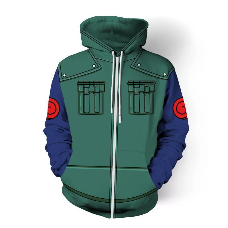 Naruto 3D Hoodie Sweatshirt Jacket Pullover