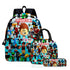 Roblox 3 Pieces set schoolbags backpack