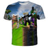 Minecraft 3d Printed T-shirt Unixed T Shirt