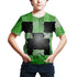 Minecraft 3d Digital Printed T Shirt Unixed T-shirt