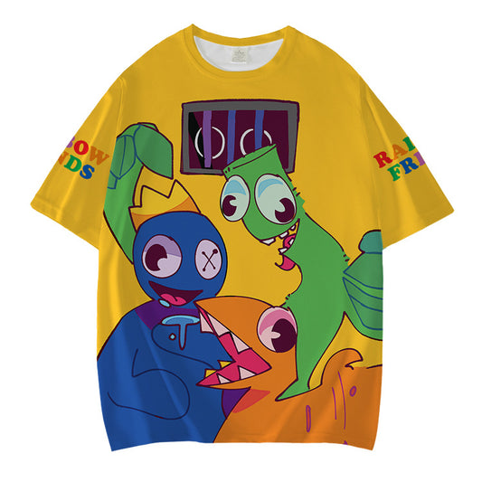 Roblox Rainbow Friends 3d Printed T Shirt Unixed T-shirt