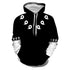 Naruto 3D Hoodie Sweatshirt Jacket Pullover