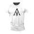 Fitness Printed Letters Large Size Sports Outdoor T-shirt Gym T Shirt