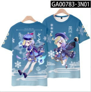 Genshin Impact Unisex T Shirt 3d Printed T-shirt