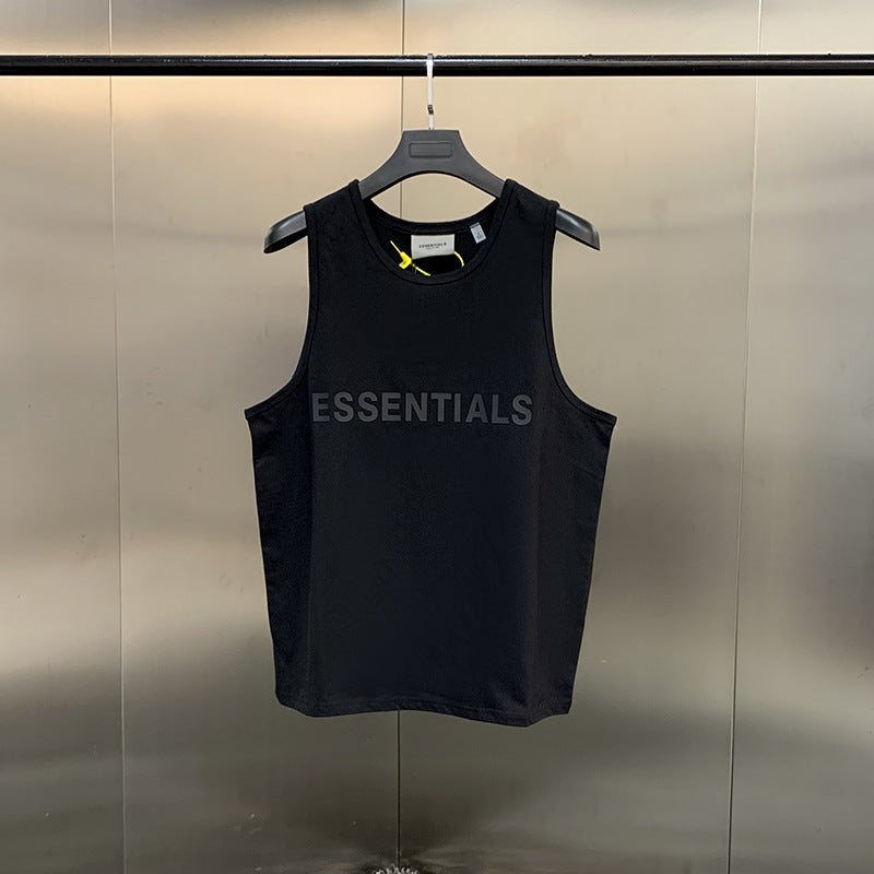 Fear Of God Essentials New Chest Letter Print Vest Tank Top T-Shirt - product image 6