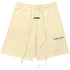 Fear Of God Essentials Season 7 Casual Loose Reflective Shorts Men Short Pants