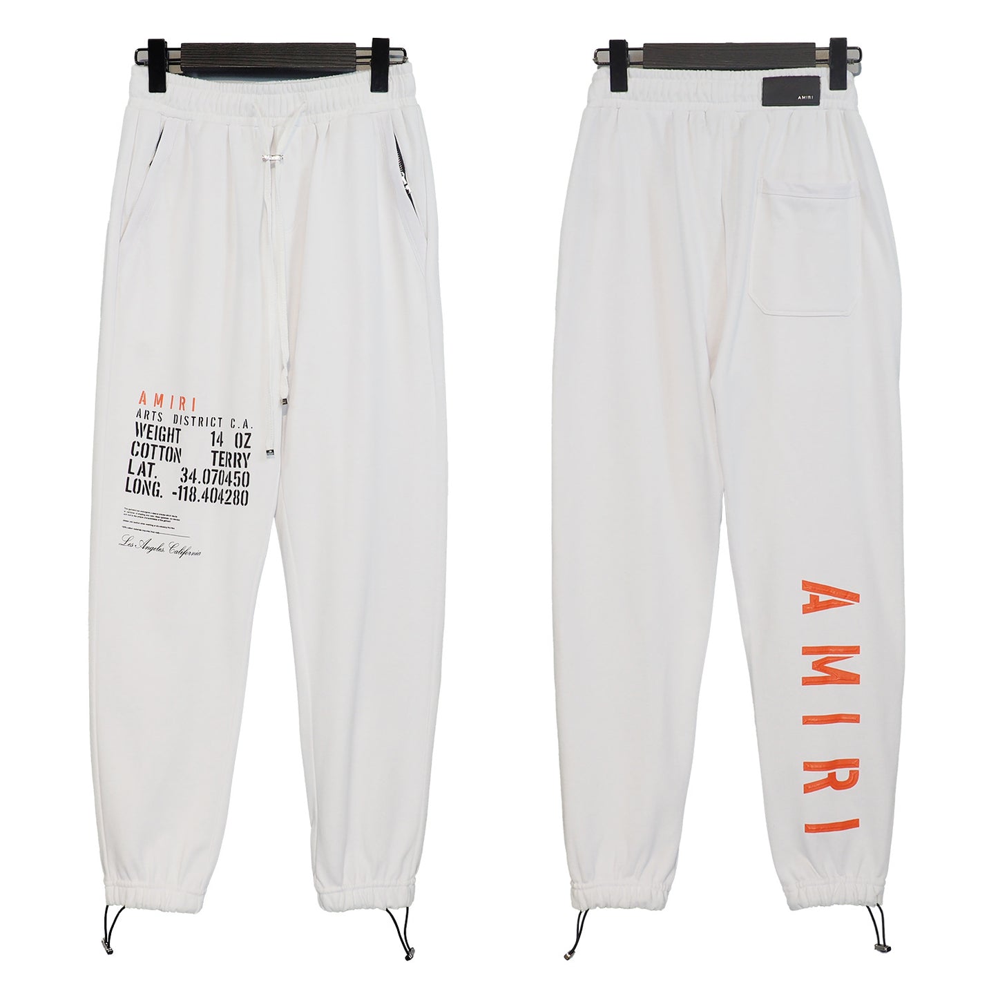 Amiri Luxury Embroidered Cotton Joggers - Premium Streetwear Sweatpants