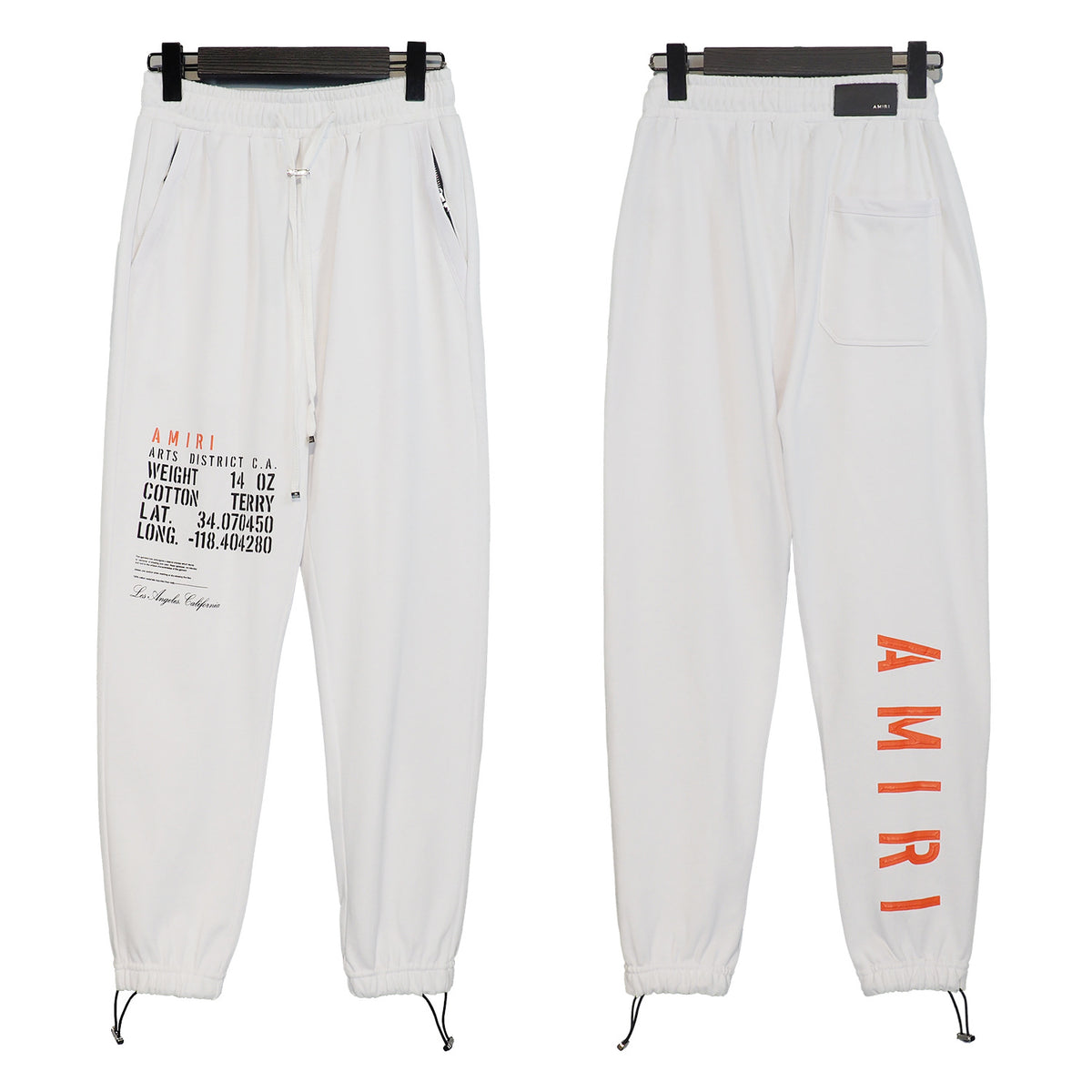 Amiri Luxury Embroidered Cotton Joggers - Premium Streetwear Sweatpants
