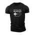 Itness Clothes Men's Breathable Loose T-shirt Running Top Gym T Shirt