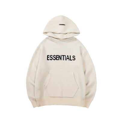 Fog Fear Of God Essentials Knitted Loose Pullover Hooded Sweater - product image 17