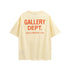 Gallery Dept Cracking Letter Print T-shirt