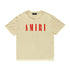 Amiri Letter Printing Casual Hip Hop T Shirt