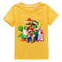 Super Mario Cotton T Shirt 3d Printed T-shirt For Children