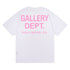 Gallery Dept Cracking Letter Print T-shirt