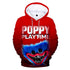 Poppy Playtime Printed Hooded Hoodie Bobby's Playtime Sweatshirt Pullover