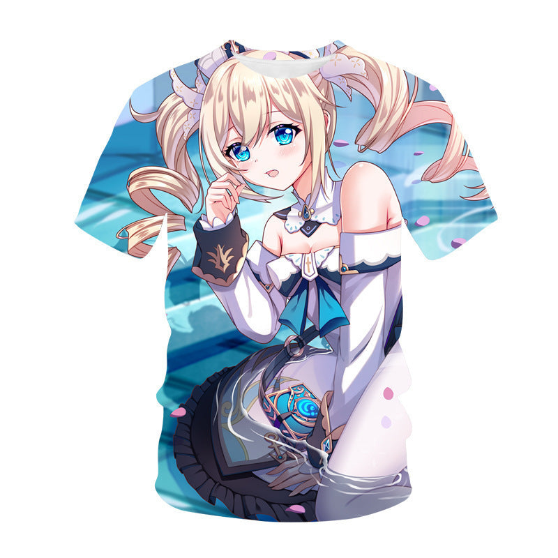 Genshin Impact T Shirt Sexy Printed Unisex T-shirt
