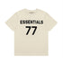 Fear Of God Essentials 1977 Short Sleeve T-shirt  Unisex T Shirt