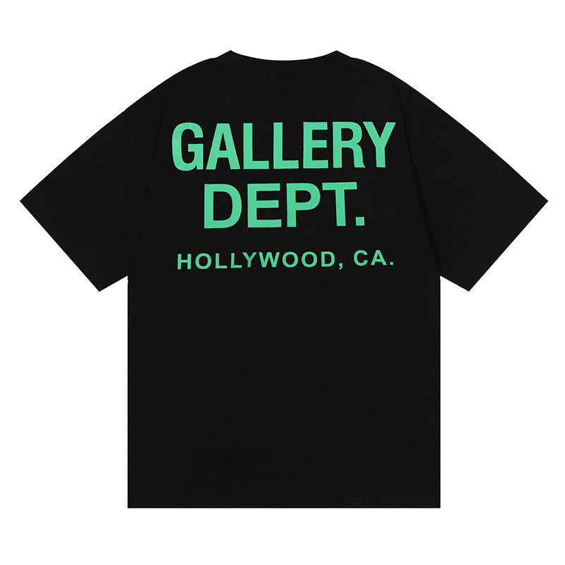 Gallery Dept Cracking Letter Print T-shirt