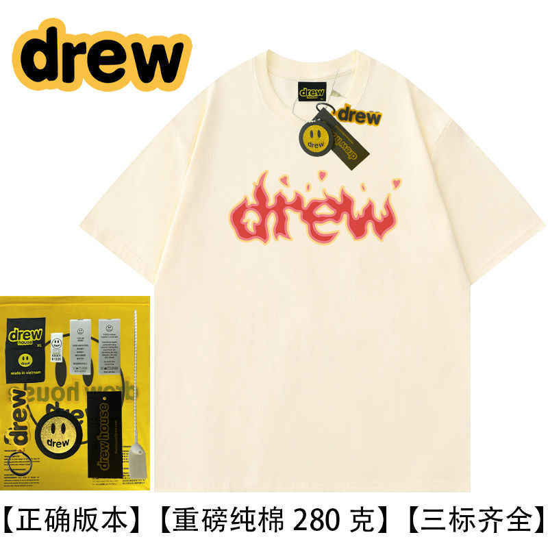 Drew Hussry Smiling Face Flame T-Shirt - product image 22