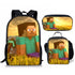 Minecraft schoolbag three-piece set lunch bag pencil case backpack set