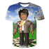 Minecraft 3d Printed Unisex T Shirt