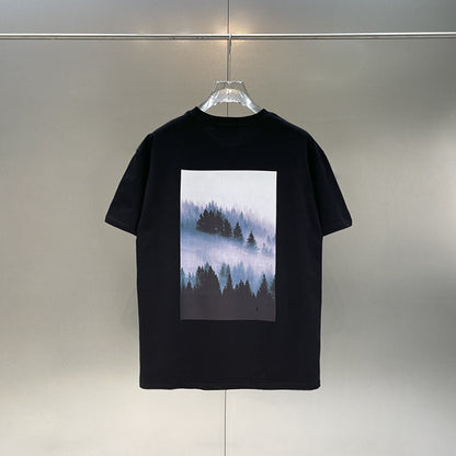 Essentials Fear Of God Flower Forest Cloud Sea Printing T-Shirt - product image 6