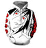 Naruto 3D Hoodie Sweatshirt Jacket Pullover