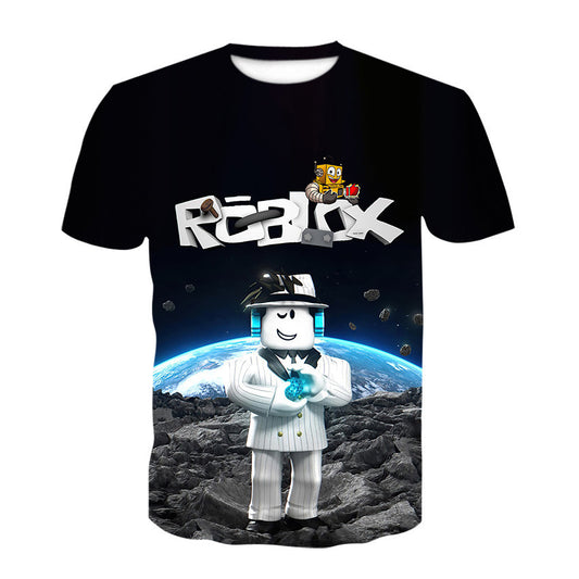Roblox 3d Printed T Shirt Unixed T-shirt