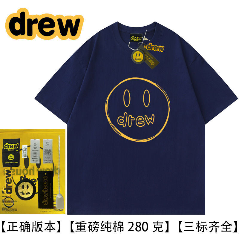 Drew Hussry Biber Smiley Face T-Shirt - product image 15